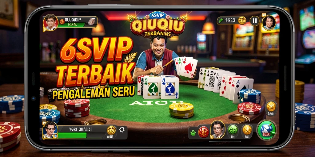 Tampilan gameplay seru dari game QiuQiu 6SVIP.