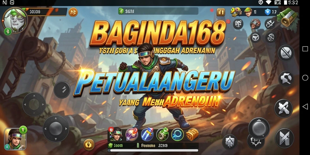 Screenshot BAGINDA168 menampilkan momen seru dalam gameplay petualangan.