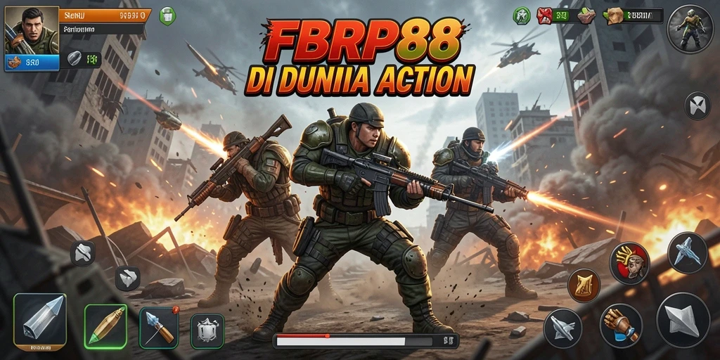 Tampilan gameplay seru dalam FBRP88 dengan aksi penuh adrenalin.
