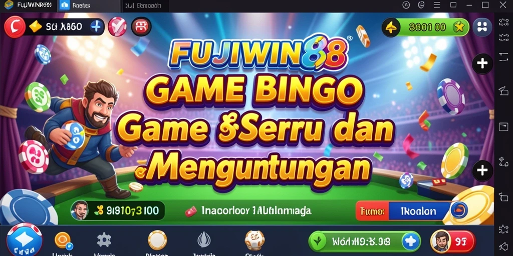 Screenshot gameplay Bingo yang menampilkan keseruan bermain FUJIWIN88.