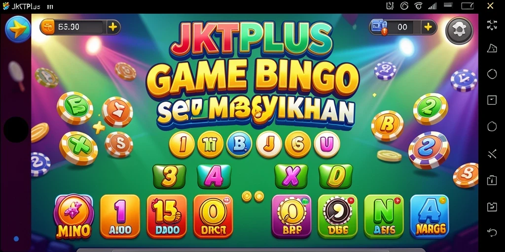 Tampilan gameplay menarik dari JKTPLUS yang penuh warna.