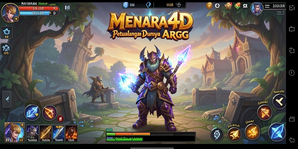 Gameplay seru dan grafis menawan di MENARA4D.