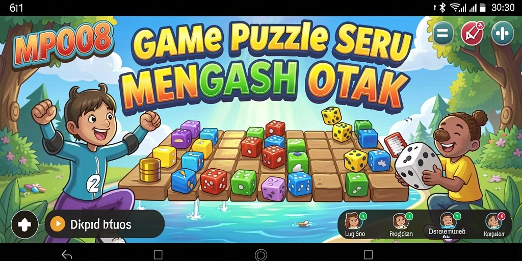 Screenshot MPO08 menunjukkan gameplay yang menarik dan menantang dari teka-teki.