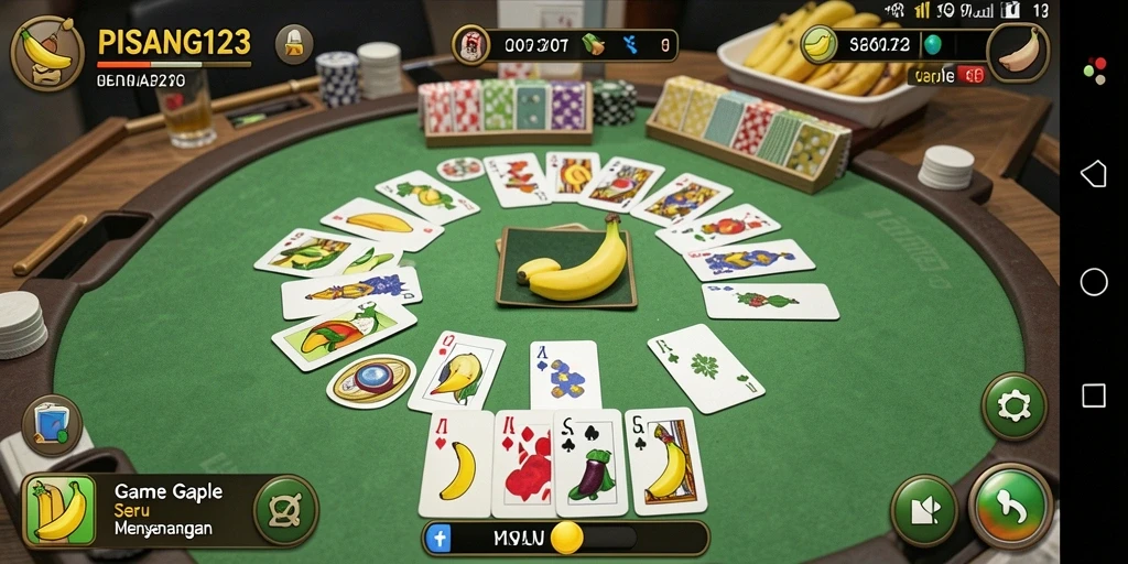 Tampilan gameplay PISANG123 yang seru dan interaktif.