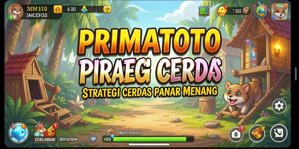 Tampilan gameplay PRIMATOTO menampilkan strategi yang mendebarkan.