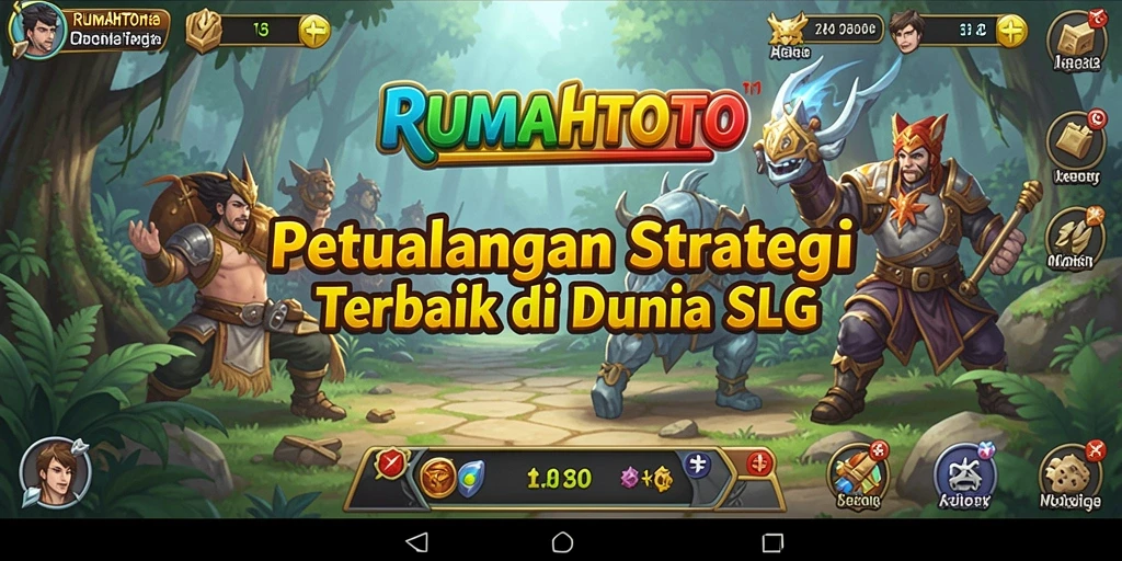Tangkapan layar gameplay RUMAHTOTO menampilkan aksi strategis mendebarkan.