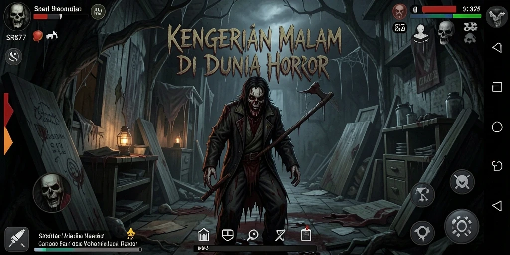 Tampilan gameplay SR877 yang menegangkan dan misterius.