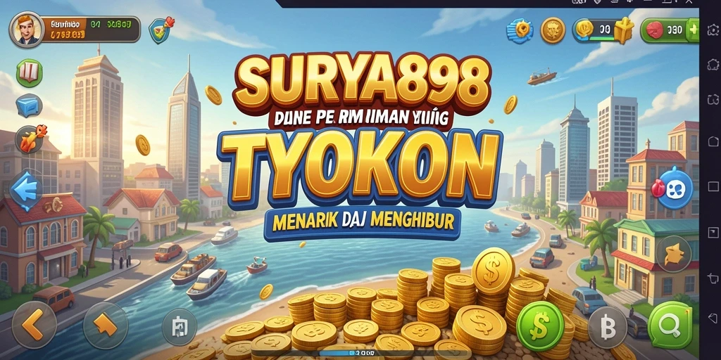 Tangkapan layar menunjukkan gameplay menarik di SURYA898.