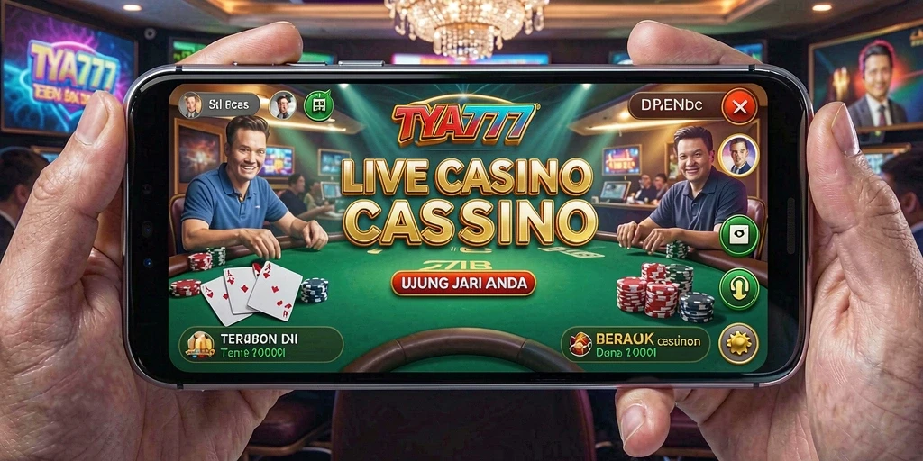 Gameplay Live Casino TYA777 yang seru dan interaktif.
